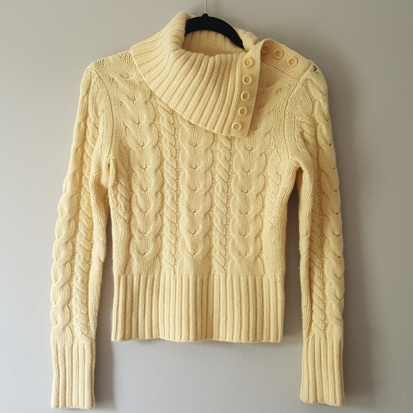 dior yellow sweater